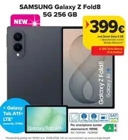 Carrefour samsung galaxy z fold8 aanbieding
