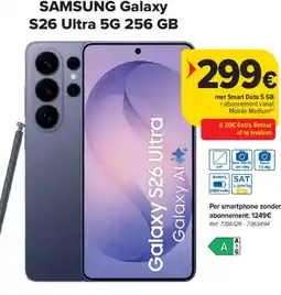 Carrefour samsung galaxy s26 ultra 5g aanbieding