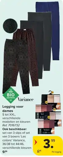 Carrefour Legging voor dames aanbieding