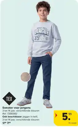 Carrefour Sweater voor jongens aanbieding