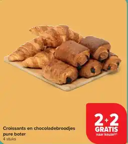 Carrefour Croissants en chocoladebroodjes aanbieding