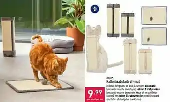 ALDI Kattenkrabplank of -mat aanbieding