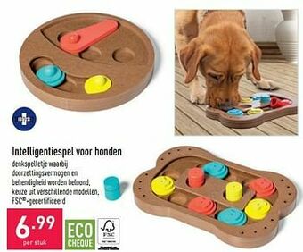 ALDI Intelligentiespel voor honden aanbieding
