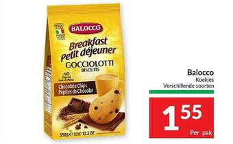Intermarché Balocco Koekjes aanbieding