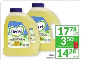 Intermarché Becel Frituurolie aanbieding