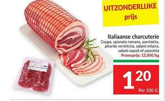 Intermarché Italiaanse Charcuterie aanbieding