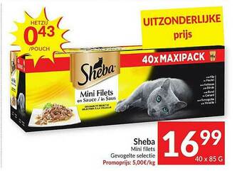 Intermarché Sheba Mini Filets aanbieding