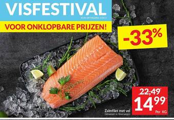 Intermarché Zalmfilet Met Vel aanbieding