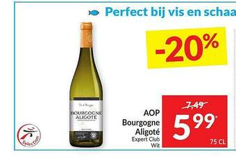 Intermarché Aop Bourgogne Aligoté aanbieding