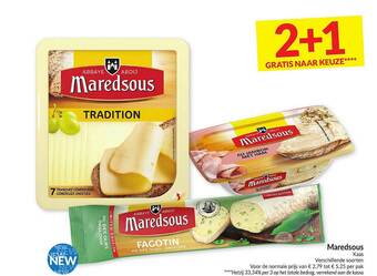 Intermarché Maredsous Kaas aanbieding