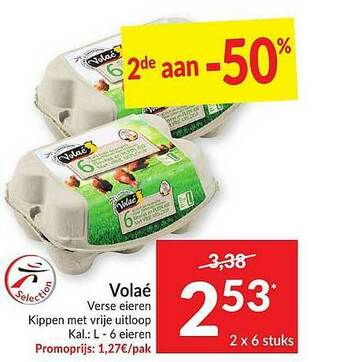 Intermarché Volaé Verse Eieren aanbieding