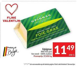 Intermarché Upignac Blok Foie Gras aanbieding