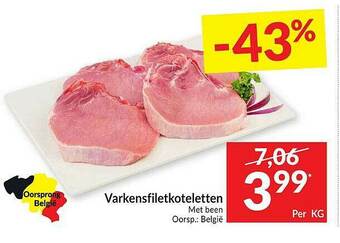 Intermarché Varkensfiletkoteletten aanbieding