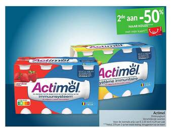 Intermarché Actimel Drinkyoghurt aanbieding