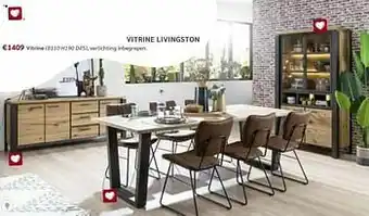 Crack Vitrine livingston aanbieding
