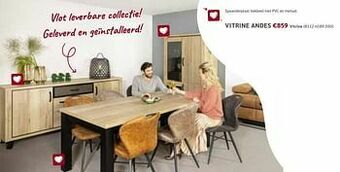Crack Vitrine andes aanbieding