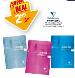 Trafic Clairefontaine Cursusblok aanbieding