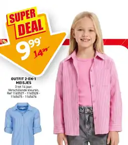 Trafic Outfit 2-en-1 meisjes aanbieding