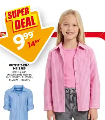 Outfit 2-en-1 meisjes