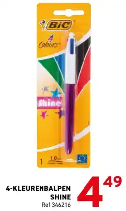 Trafic 4-kleurenbalpen shine aanbieding