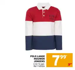 Trafic Polo lange mouwen jongens aanbieding