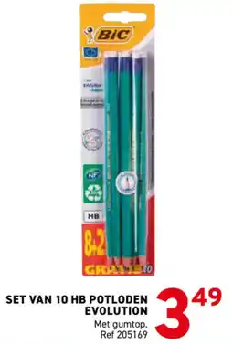 Trafic set van 10 hb potloden evolution aanbieding