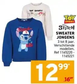 Trafic Stitch sweater jongens aanbieding