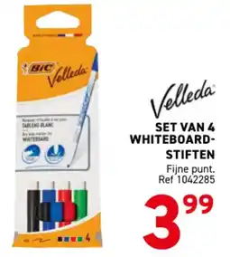 Trafic Set van 4 whiteboard-stiften aanbieding