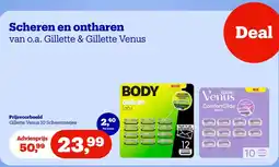 Bol.com Scheren en ontharen van o.a. Gillette & Gillette Venus aanbieding