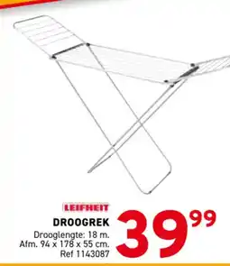 Trafic Droogrek aanbieding