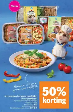 Albert Heijn AH Hamsterchef verse maaltijden aanbieding