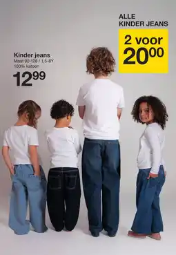 Zeeman Kinder jeans aanbieding