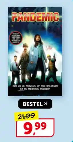 Boekenvoordeel Pandemic aanbieding