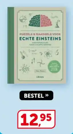 Boekenvoordeel Puzzels & raadsels voor echte einsteins aanbieding