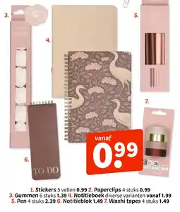 Wibra Stickers aanbieding