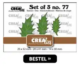 Boekenvoordeel Set of 3 no. 77 aanbieding