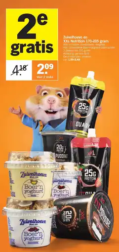 Albert Heijn Zuivelhoeve en XXL Nutrition aanbieding