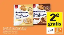 Albert Heijn Jules Destrooper Crisp'n Cream aanbieding
