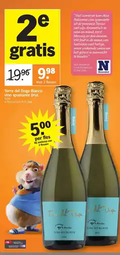 Albert Heijn Terre del Doge Bianco vino spumante brut aanbieding
