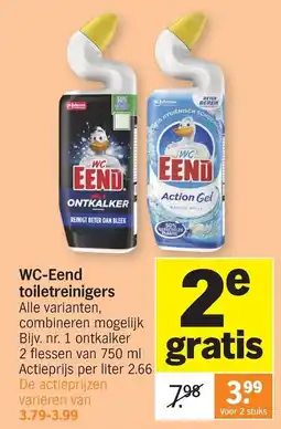 Albert Heijn Wc-eend toiletreinigers aanbieding
