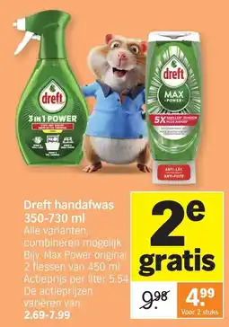 Albert Heijn Dreft handafwas aanbieding