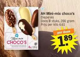 Albert Heijn Ah mini mix choco's aanbieding