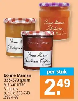 Albert Heijn Bonne Maman aanbieding