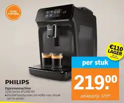 Albert Heijn Philips espressomachine aanbieding