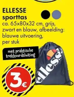 TEDi Ellesse sporttas aanbieding
