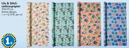 TEDi Lilo & Stitch cadeaupapier aanbieding