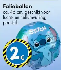 TEDi Folieballon aanbieding