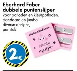 TEDi Eberhard Faber dubbele puntenslijper aanbieding