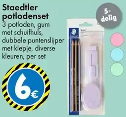 TEDi Staedtler potlodenset aanbieding