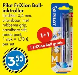 TEDi Pilot Frixion Ball inktroller aanbieding